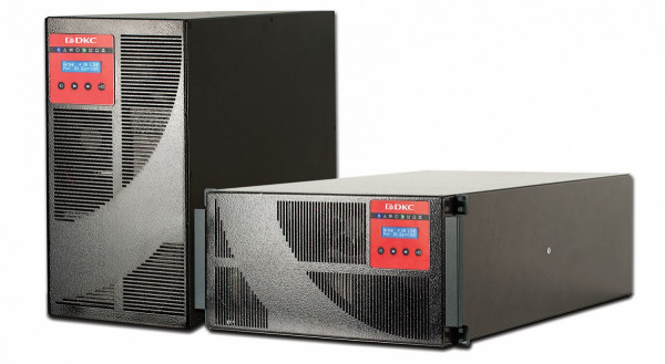 ИБП DKC Solo, 7000ВА, онлайн, универсальный, 445х700х215 (ШхГхВ), 176-276V, 5U,  однофазный, (SOLOMD7A0)