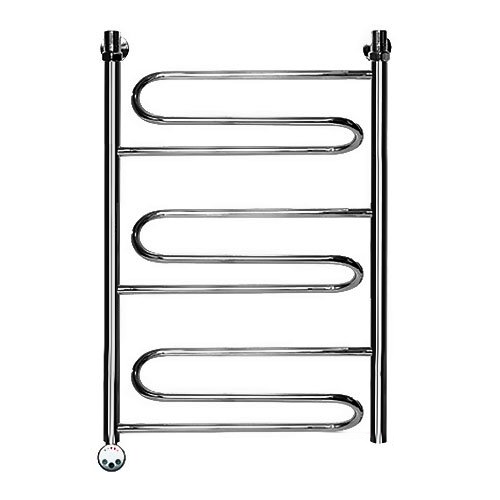 Электрический полотенцесушитель Ника ЛZ Электрическая Лесенка Зигзаг 80х50 -3 лев