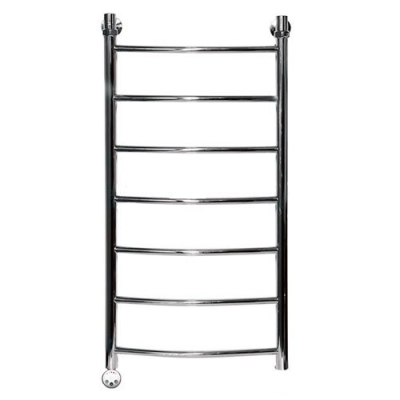 Электрический полотенцесушитель Ника ЛД Электрическая Лесенка Дуга 100х50 -7 лев