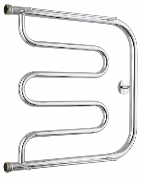 Водяной полотенцесушитель СТИЛЬЕ ПС ТАНДЕМ 2П 500х500 резьба-сгон 1