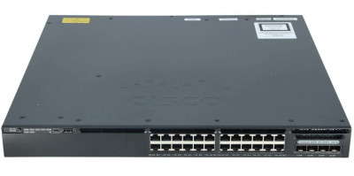 Коммутатор Cisco, WS-C3650-24PS-E