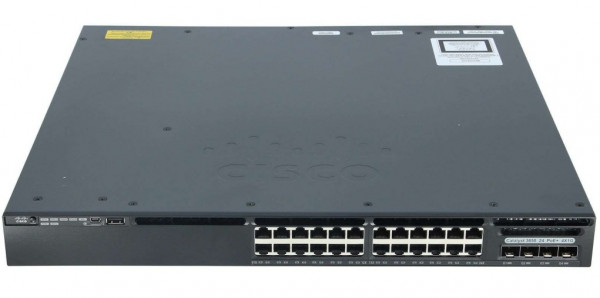 Коммутатор Cisco, WS-C3650-24PS-E