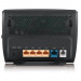 Маршрутизатор ZyXEL, портов: 6, LAN: 4, WAN: 1, антенн: 2, USB: Да, 26х118х158 мм (ВхШхГ), цвет: чёрный, беспроводной, Giga-Ethernet WAN, VMG3312-T20A-EU01V1F