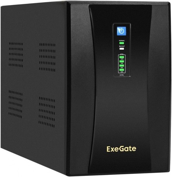 ИБП ExeGate SpecialPro UNB-2000.LED.AVR.4C13.RJ.USB