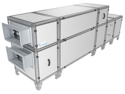Приточно-вытяжная вентиляционная установка Breezart 6000C Lux RP F PB 30-380