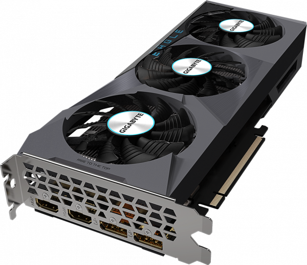 Видеокарта AMD Radeon RX 6600 Gigabyte 8Gb (GV-R66EAGLE-8GD)