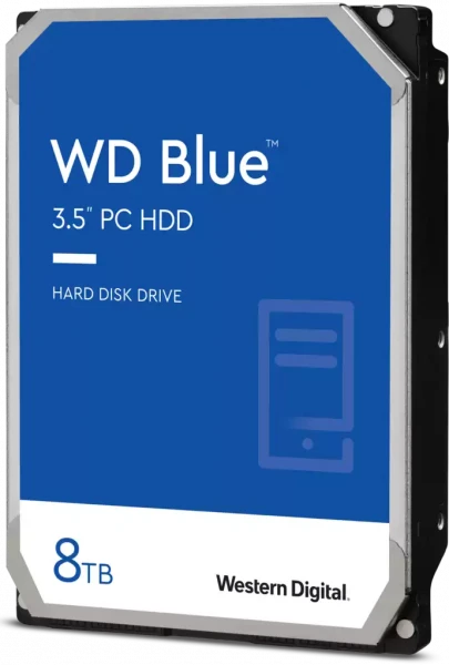 Жёсткий диск 8Tb SATA-III WD Blue (WD80EAZZ)