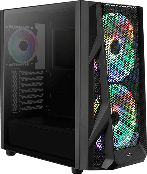 Корпус AeroCool AirHawk Duo Black