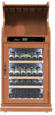 Отдельностоящий винный шкаф 22-50 бутылок Libhof NB-43 Red Cherry