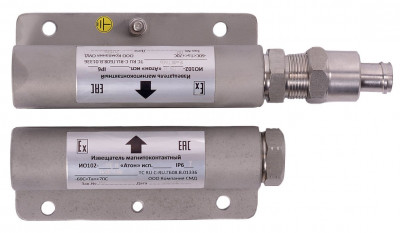 Извещатель охранный точечный магнитоконтактный взрывозащищенный ИО102-МК А-ТG3/4 Атон исп.23, алюминиевый сплав