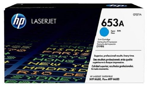Картридж HP CF321AH (№653A) Cyan