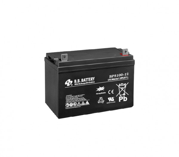 Аккумулятор для ИБП B.B.Battery BPS, 215х172х329 мм (ВхШхГ),  необслуживаемый электролитный,  12V/100 Ач, (BB.BPS 100-12)