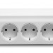 Блок силовых розеток APC, вертикальный, неуправляемый, Shuko х 5, вход Schuko, шнур 1,83 м, 56х370х73 мм (ВхШхГ), 10А, выключатель, телефонный вход/выход 1/1, белый