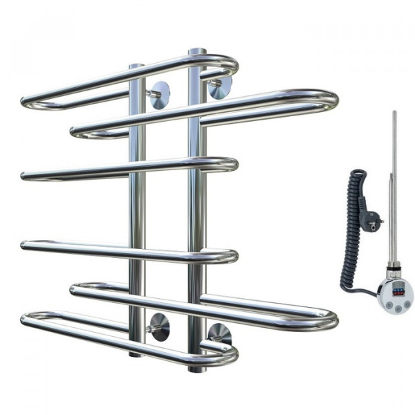 Электрический полотенцесушитель Тругор Логика эл ТЭН 60х60 (ЛЦ9)