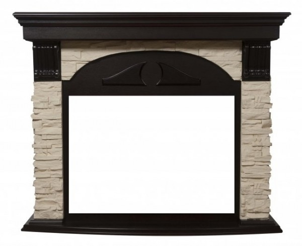 Широкий портал Firelight Torre 25S Слоновая кость/Венге