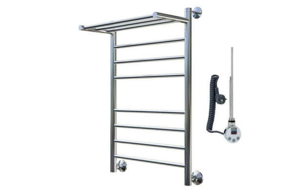 Электрический полотенцесушитель Тругор Аспект эл ТЭН 2 П 80*50 (ЛЦ6)