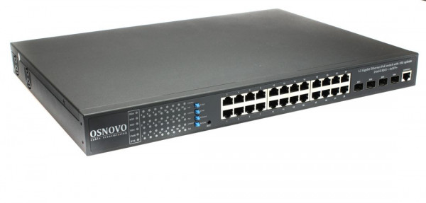 Коммутатор OSNOVO, SW-24G4X-1L