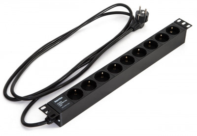 Блок розеток 19' SHE19-6SH-2IEC-2.5EU