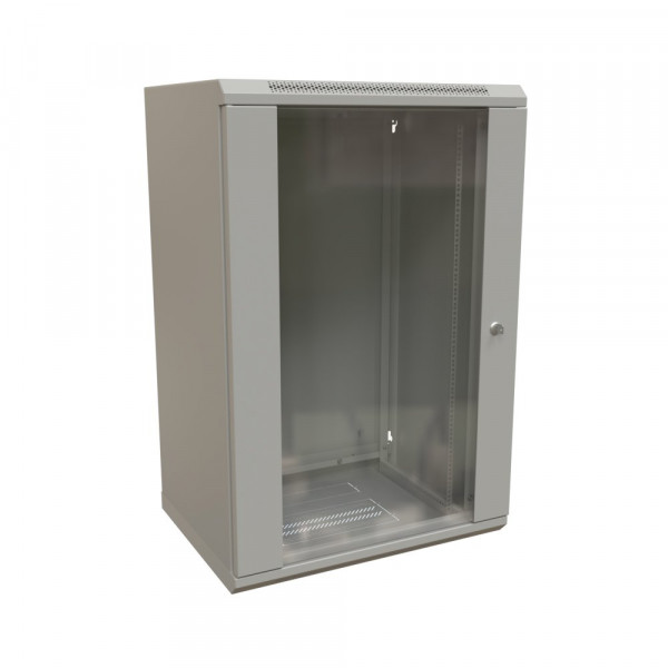 Шкаф настенный 19-дюймовый, 22U WR-TW-2266-GP-RAL7035