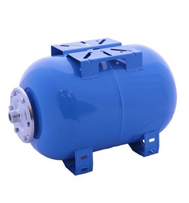 Расширительный бак VALTEC Бак расширительный для ГВС и ХВС горизонтальный 50л. СИНИЙ