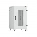 Шкаф телекоммуникационный напольный TLK Lite II, IP20, 18U, 975х600х600 мм (ВхШхГ), дверь: перфорация, задняя дверь: металл, боковая панель: сплошная съемная, разборный, цвет: серый, (TFI-186060-PMMM-R-GY)
