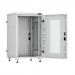 Шкаф телекоммуникационный напольный TLK Lite II, IP20, 18U, 975х600х600 мм (ВхШхГ), дверь: перфорация, задняя дверь: металл, боковая панель: сплошная съемная, разборный, цвет: серый, (TFI-186060-PMMM-R-GY)