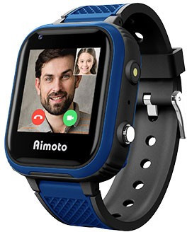 Умные часы Knopka Aimoto Pro Indigo 4G Black/Blue