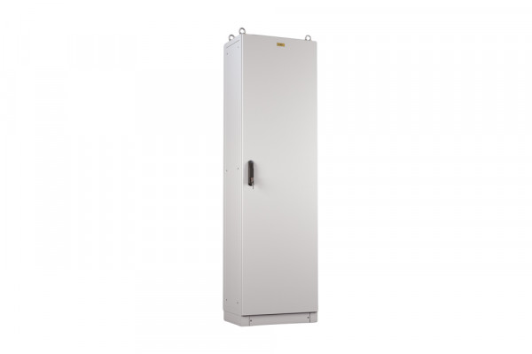 Шкаф электротехнический напольный Elbox EME, IP55, 2200х800х600 мм (ВхШхГ), дверь: металл, цвет: серый, (EME-2200.800.600-1-IP55)