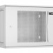 Шкаф телекоммуникационный настенный TLK Lite, 19", 9U, 436х600х450 мм (ВхШхГ), дверь: перфорация, боковая панель: сплошная съемная, разборный, цвет: серый