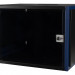 Шкаф телекоммуникационный настенный Datarex, 19", 4U, 135х600х450 мм (ВхШхГ), дверь: стекло, боковая панель: сплошная съемная, разборный, цвет: чёрный