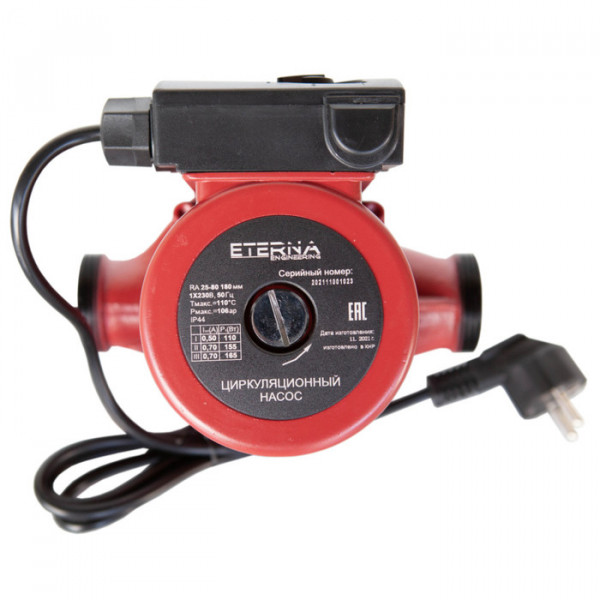 Насос для отопления ETERNA RA 25-80
