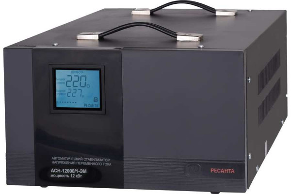 Стабилизатор напряжения Ресанта АСН-12 000/1-ЭМ