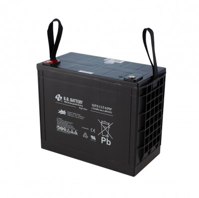 Аккумулятор для ИБП B.B.Battery UPS, 270х173х344 мм (ВхШхГ),  необслуживаемый электролитный,  12V/130 Ач, (BB.UPS 12540W)