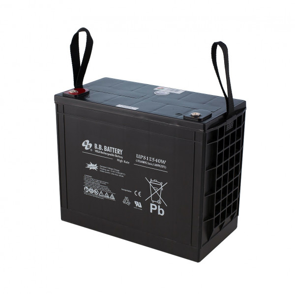 Аккумулятор для ИБП B.B.Battery UPS, 270х173х344 мм (ВхШхГ),  необслуживаемый электролитный,  12V/130 Ач, (BB.UPS 12540W)