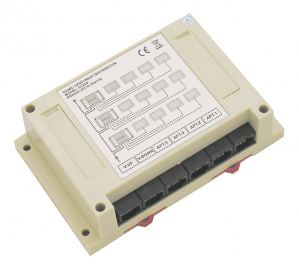 Блок коммутации домофона AT-VD621 WH