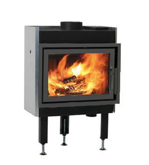 Фронтальная дровяная топка Nordpeis N-20F Exclusive черная