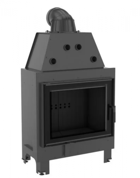 Фронтальная дровяная топка Kratki MBA черная футеровка