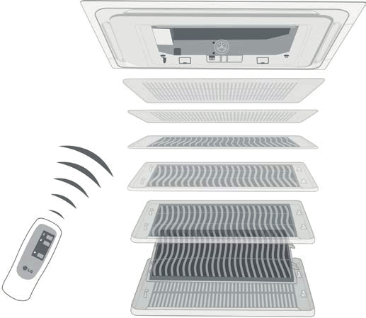 Автоматическое перемещение передней панели Lg PTEGM0.ENCXLEU
