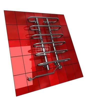 Электрический полотенцесушитель Двин Y (1" - 1/2) 100/50 el