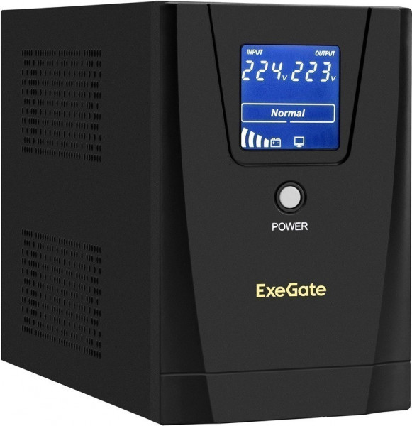 ИБП ExeGate SpecialPro Smart LLB-1600.LCD.AVR.2SH.3C13.USB