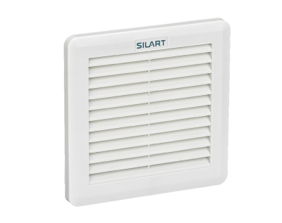 Вентиляторный фильтр SILART NLF, 204х204х32 мм (ВхШхГ), IP54, для вентиляторного модуля, цвет: белый