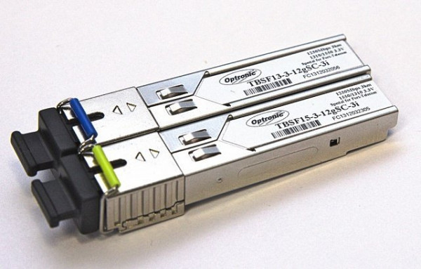 SFP-модуль Tfortis SFP (TBSF-13-3-12gSC-3i 1310+TBSF-15-3-12gSC-3i 1550)
