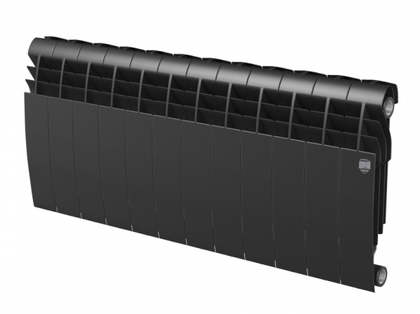 Биметаллический радиатор Royal Thermo Biliner 350 Noire Sable 12 секц.