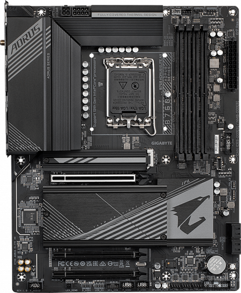 Материнская плата Gigabyte B760 AORUS ELITE AX
