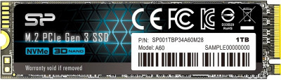 Накопитель SSD 1Tb Silicon Power A60 (SP001TBP34A60M28)