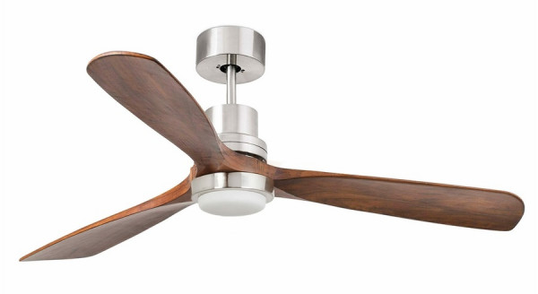 Вентилятор с подсветкой Faro LANTAU MATT NICKEL 15W 3000K (33518DC)