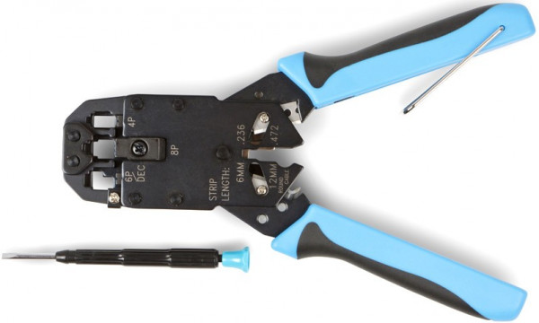 Инструмент обжимной Hyperline HT-2008A