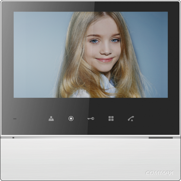 Монитор видеодомофона цветной CDV-70H2/VZ (белый) Black Smog