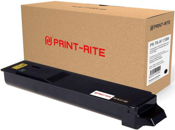 Картридж Print-Rite PR-TK-8115BK Black