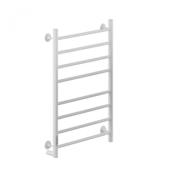 Электрический полотенцесушитель Ника WAY-2 80/40 RAL9016 белый матовый левый тэн